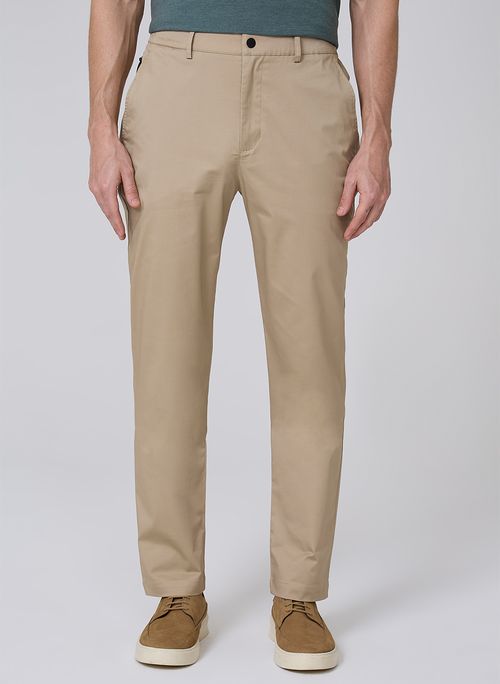 Calça Chino Elástico Tech Dudalina Masculina