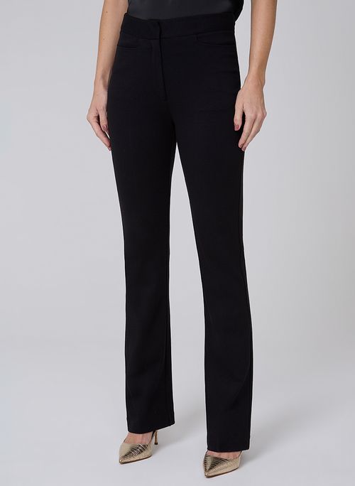 Calça Bootcut Malha Dudalina Feminina