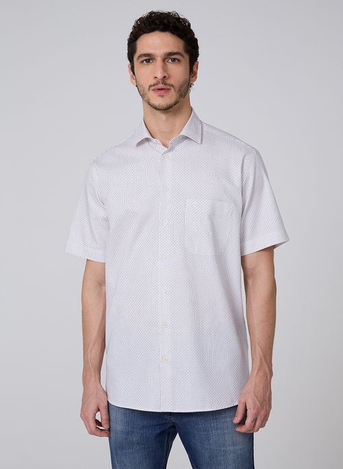 Camisa Comfort Maquinetada Dudalina Masculina