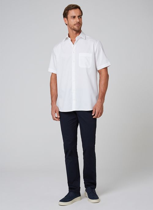 Camisa Comfort Maquinetada Dudalina Masculino