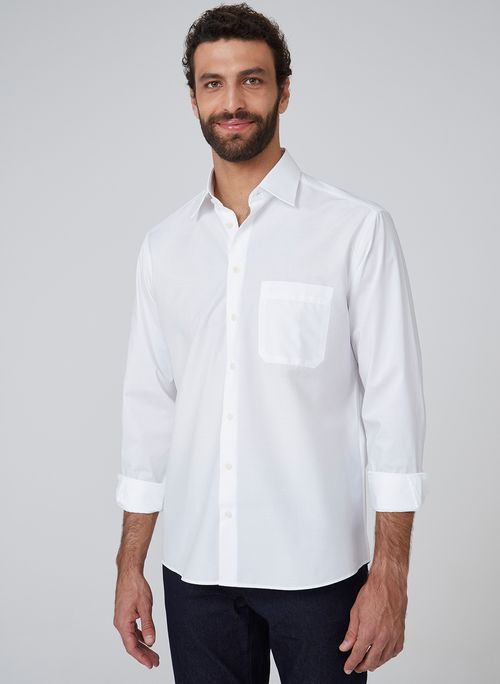 Camisa Dudalina Tricoline Lisa Masculina