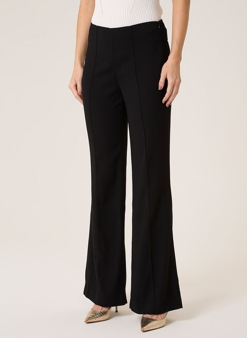 Calça Crepe Nervurada Dudalina Feminina