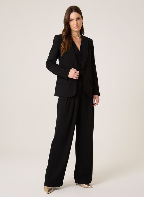 Blazer Slim Vivo Crepe Dudalina Feminino