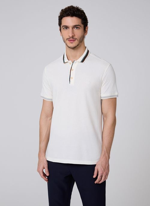 Polo Colmeia Frisos Dudalina Masculina