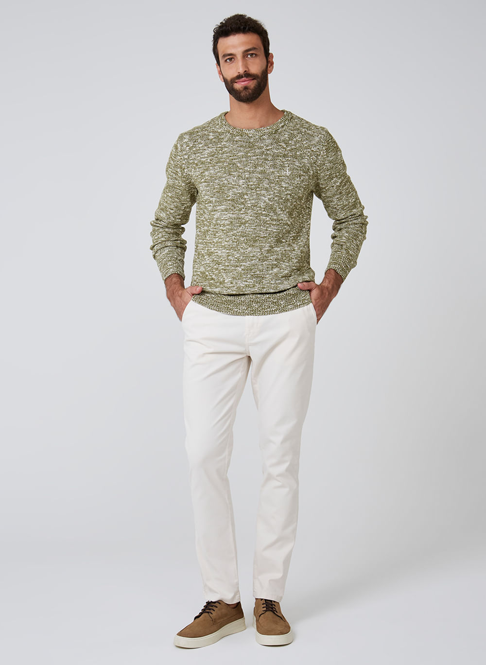 Calça Sarja Slim Faca Color Dudalina Masculina