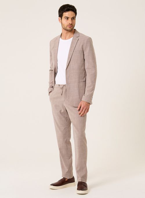 Blazer Alfaiataria Leve Textura Dudalina Masculino