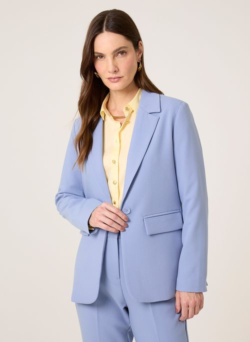 Blazer Regular Simples Dudalina Feminino