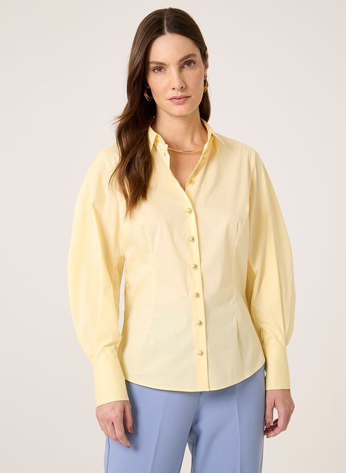 Camisa Com Pregas Dudalina Feminina