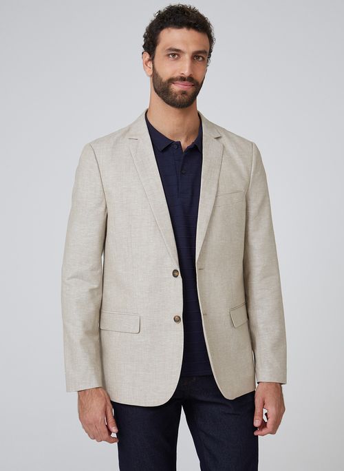 Blazer Puro Linho Slim Dudalina Masculino