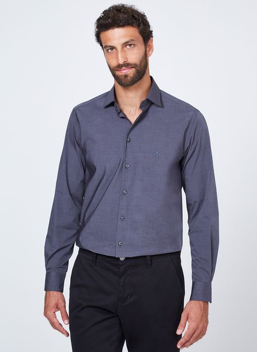 Camisa Wrinkle Free Dudalina Masculina