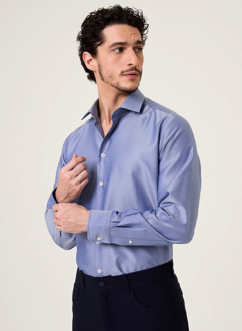 Camisa Slim Twill Lisa Dudalina Masculina