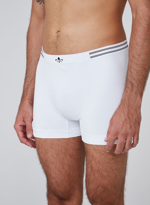 Cueca Boxer Logo Listrada Dudalina Masculina