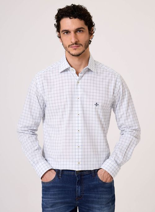 Camisa Milano Xadrez Dudalina Masculina