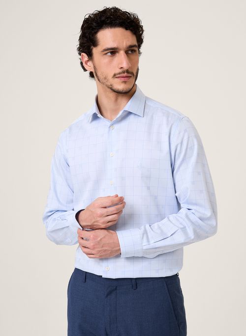 Camisa Slim Maquientada Xadrez Dudalina Masculina