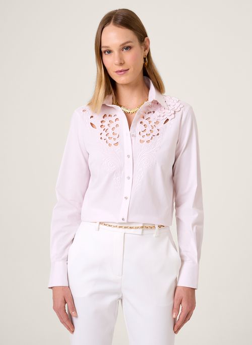 Camisa Relaxed Listrado Dudalina Feminina