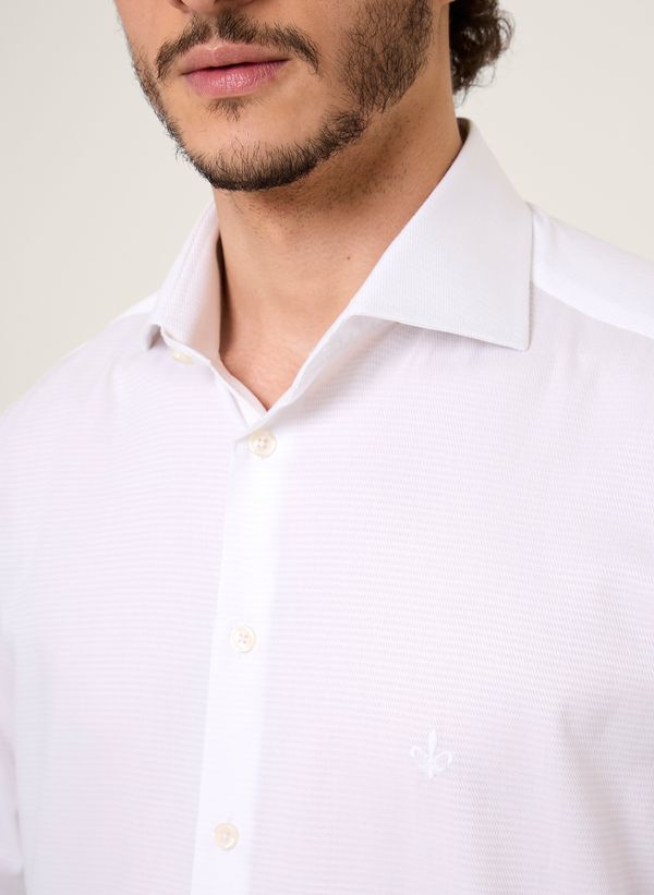 Camisa Slim Maquinetada Dudalina Masculina - Dudalina