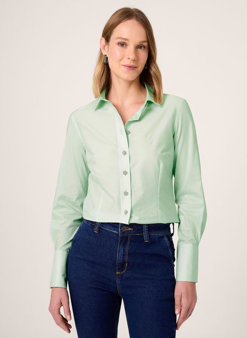 Camisa Slim Lisa Jóia Dudalina Feminina