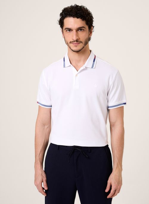 Polo Friso Diagonal Dudalina Masculina