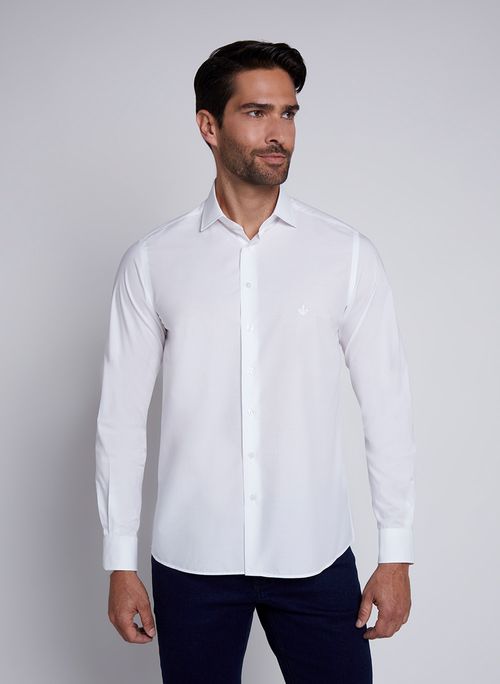 Camisa Dudalina Tricoline Lisa Masculina