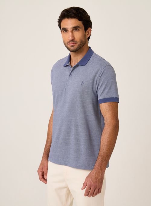 Polo Textura Lis Dudalina Masculina