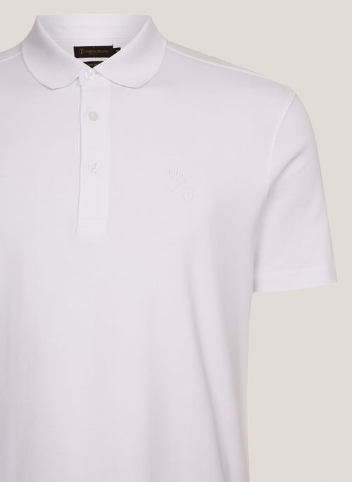 Polo Pima Slim Fit Collab Individual e Dudalina Masculina