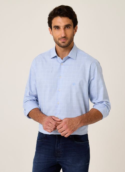 Camisa Comfort Fit Xadrez Dudalina Masculina