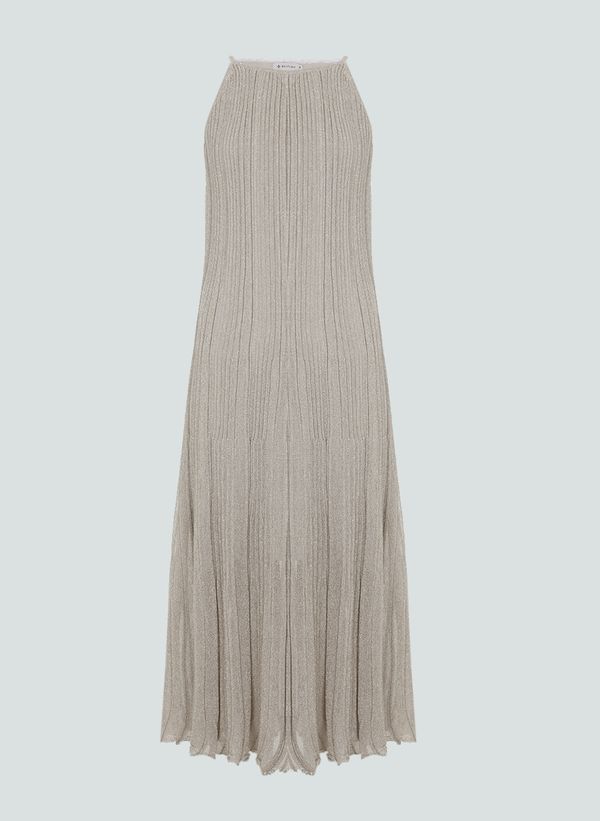 Vestido TR Halter Neck Lurex Dudalina Feminino - Dudalina Vestido TR Halter Neck Lurex Dudalina Feminino - Dudalina
