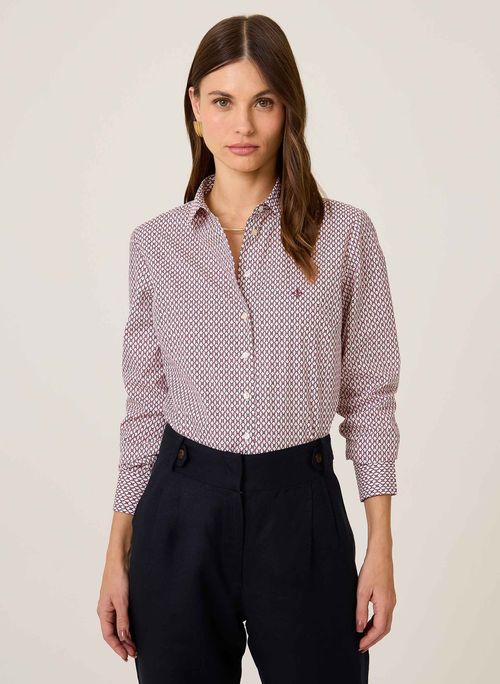 Camisa Regular Est Corren Dudalina Feminina