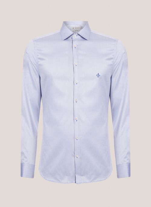 Camisa Milano Fit Sarjada Fio 100/2 Dudalina Masculina