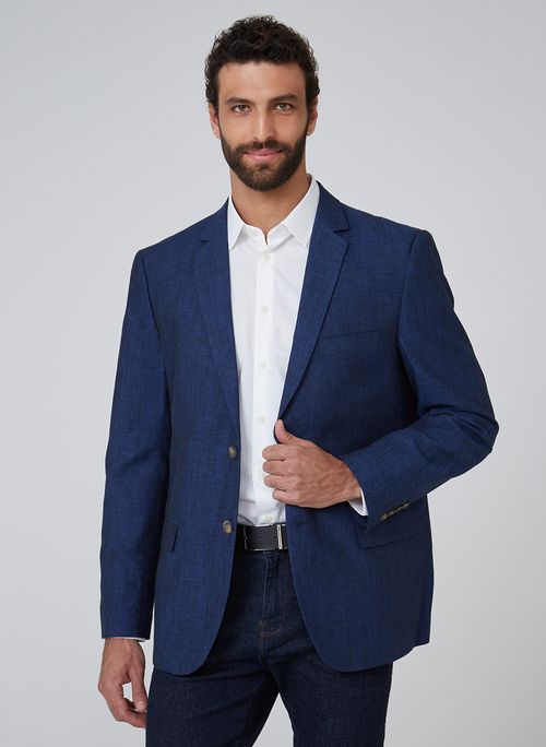 Blazer Puro Linho Slim Dudalina Masculino