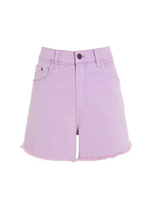 Shorts Relax Sarja Tinturado Dudalina Feminino