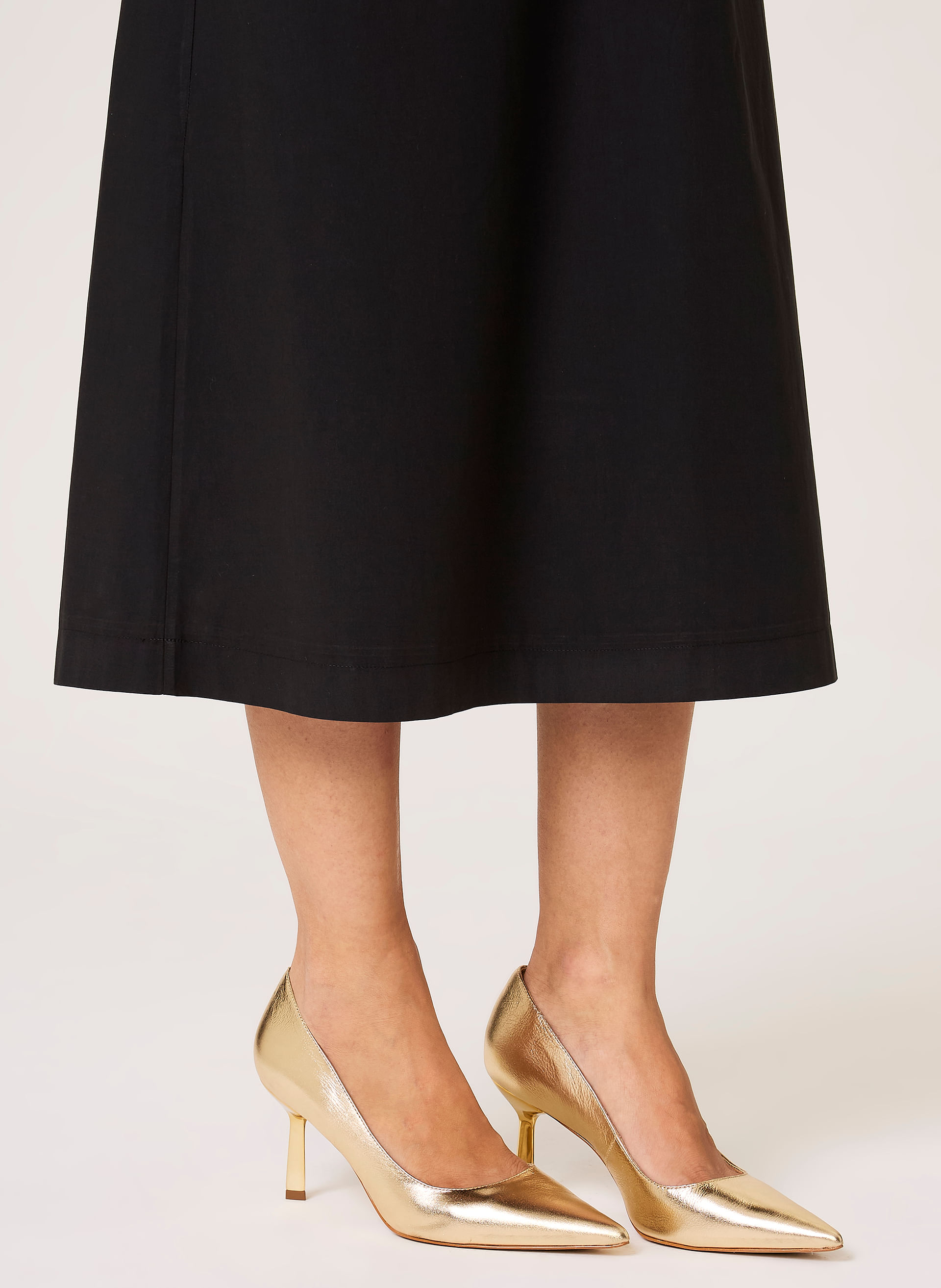Scarpin Salto Couro Dudalina Feminino