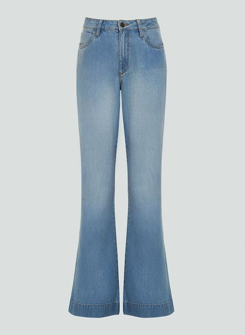 Calça Jeans Flare Liocel Dudalina Feminina