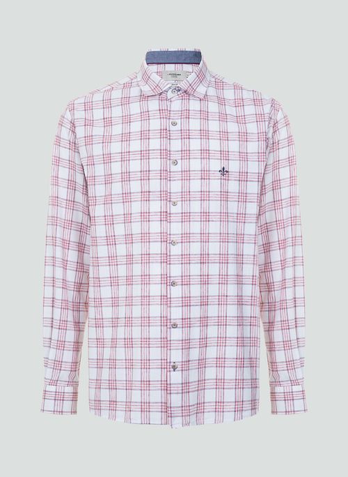 Camisa Comfort Fit Xadrez Dudalina Masculina