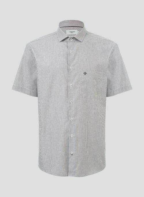 Camisa Comfort Fit Listrada Dudalina Masculina