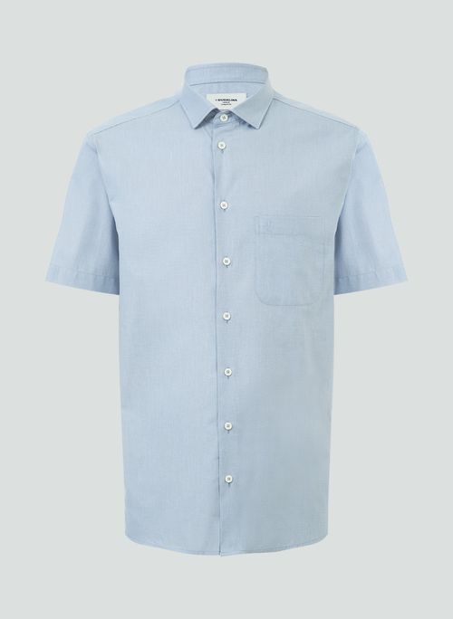 Camisa Comfort Fil a Fil Dudalina Masculina