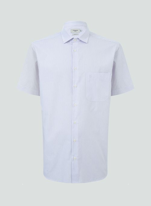 Camisa Comfort Fit Listrada Dudalina Masculina