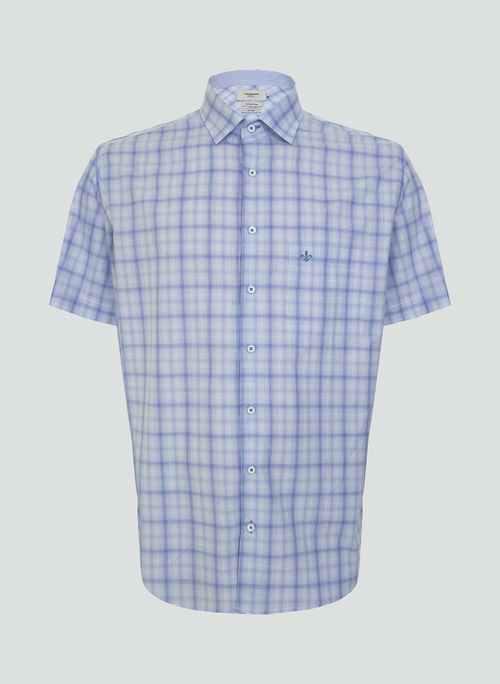 Camisa Comfort Fit Xadrez Dudalina Masculina