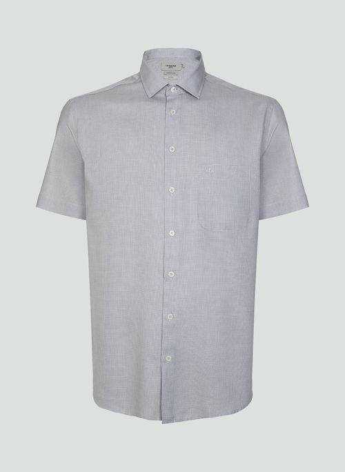 Camisa Comfort Maquinetada Dudalina Masculina