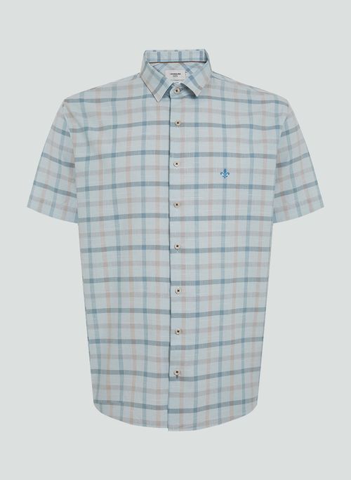 Camisa Comfort Fit Slub Xd Dudalina Masculina