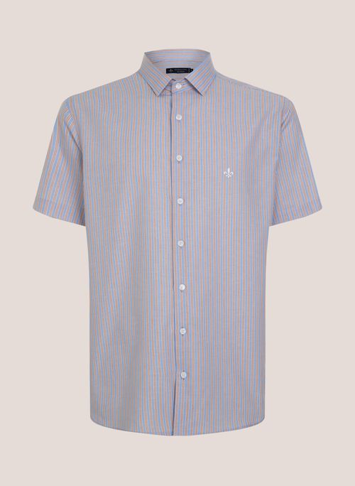 Camisa Comfort Listras Dudalina Masculina