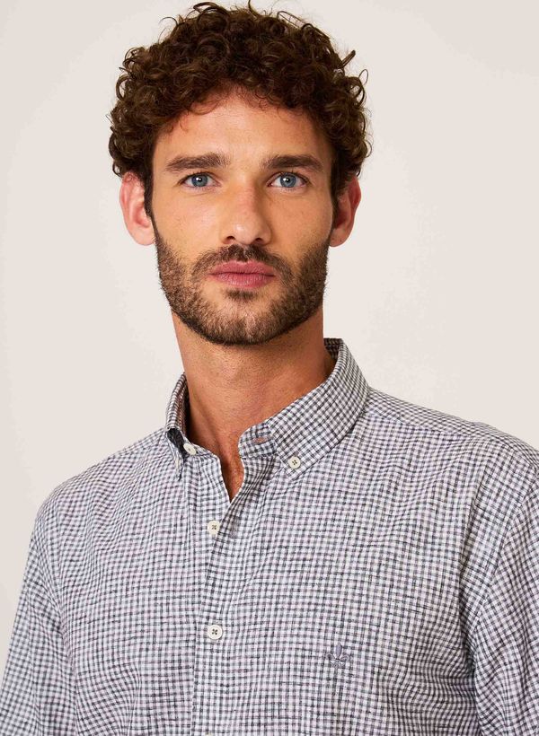 53063955_58_4-CAMISA-ML-COMFORT-MELANGE-XADREZ