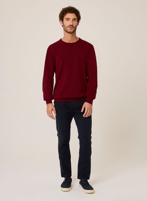 Suéter Tricot Básico Dudalina Masculino