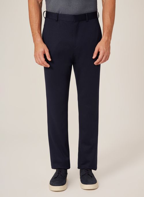 Calça Alfaiataria Malha Dudalina Masculina