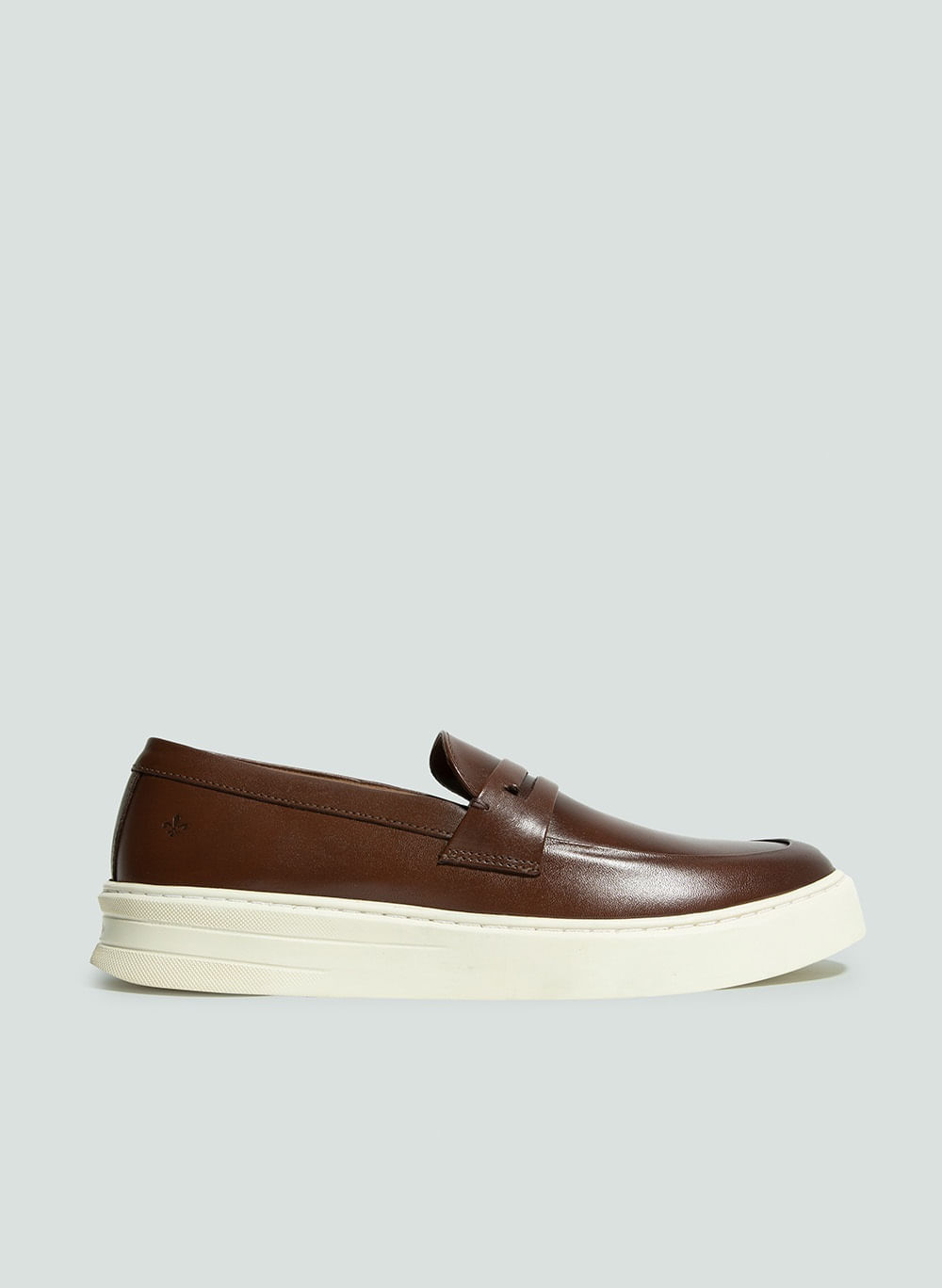 Tênis Couro Loafer Marrom Dudalina Masculino - Dudalina Tênis Couro Loafer Marrom Dudalina Masculino - Dudalina