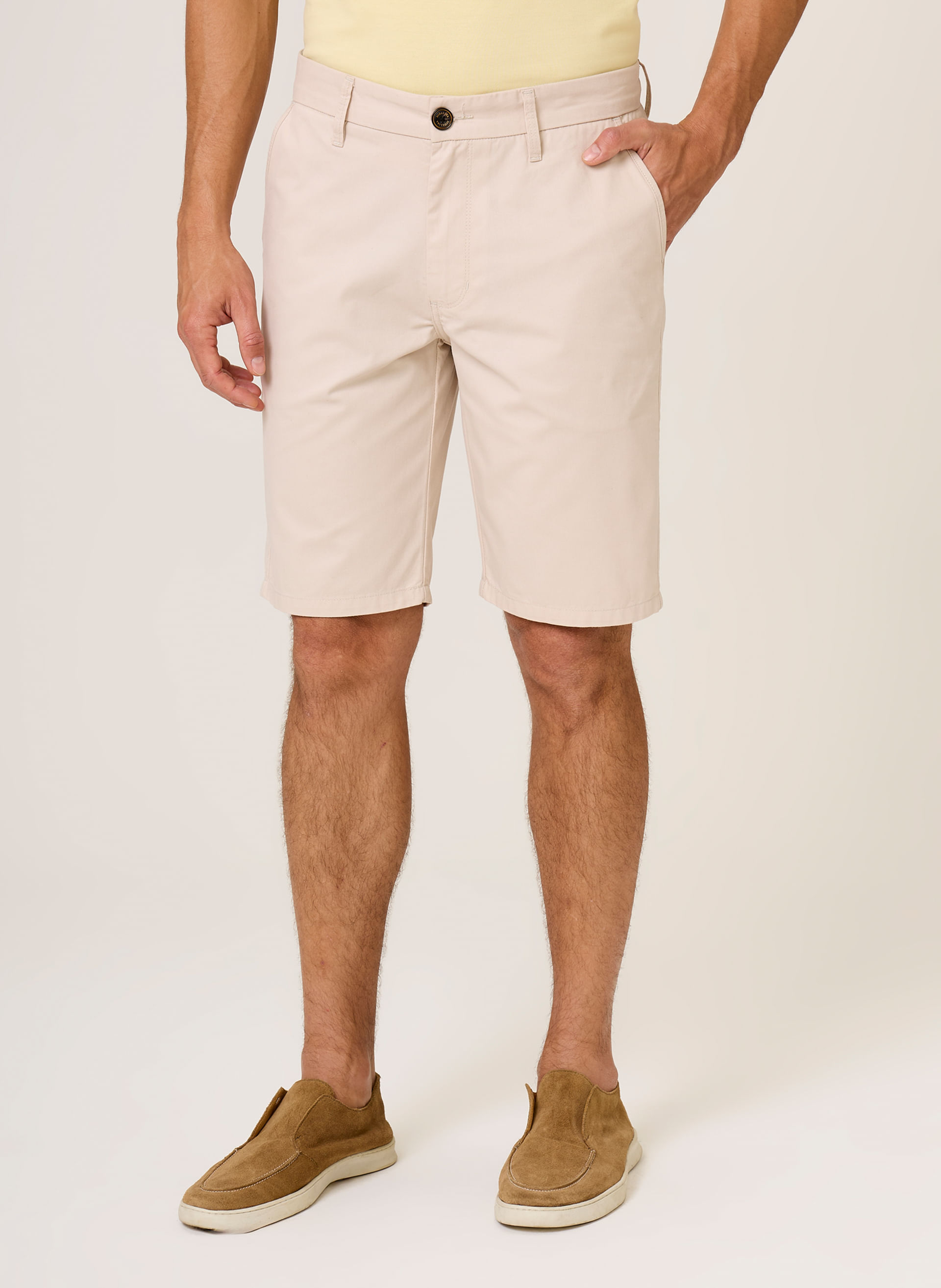 Bermuda Right Fit Chino Dudalina Masculina