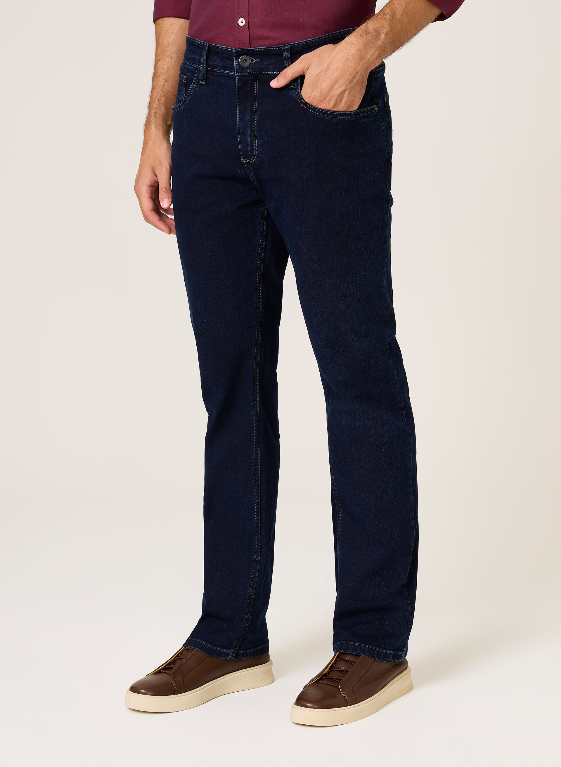 Calça Jeans Right Five Pockets Dudalina Masculina
